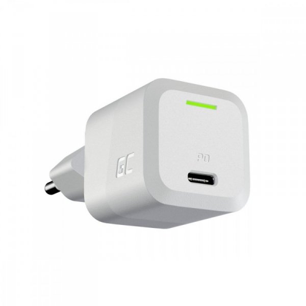 Green Cell Ładowarka GC PowerGaN 33W PD 3.0 QC 3.0 USB-C biała
