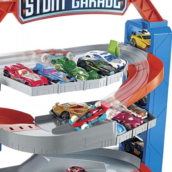 Hot Wheels Garaż City Kaskaderski garaż z windą