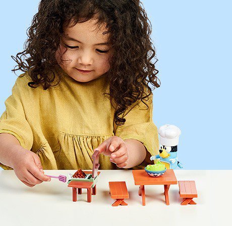 Tm Toys Bluey Mini Zestaw Podwórko