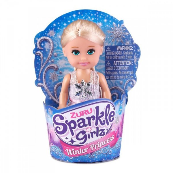 ZURU Sparkle Girlz Lalka 4.7 cala Zimowa Księżniczka kraton 48 sztuk