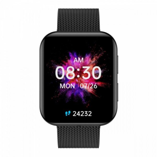 Garett Electronics Smartwatch GRC Maxx Czarny stalowy