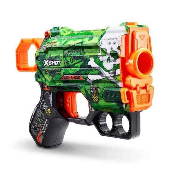 ZURU X-Shot Zestaw wyrzutni Skins Menace 24 strzałki