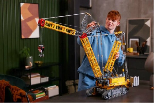 LEGO Klocki Technic 42146 Żuraw gąsienicowy Liebherr LR 13000