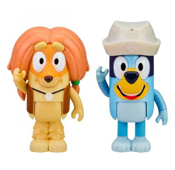Tm Toys Zestaw figurek Bluey 2pak Wizyta u lekarza