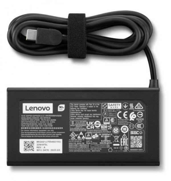 Lenovo Zasilacz Lenovo 100W USB C - EU1/Arabia/Indonesia/Korea Południowa 4X21M37469