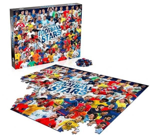 Winning Moves Puzzle 1000 elementów World Football Stars