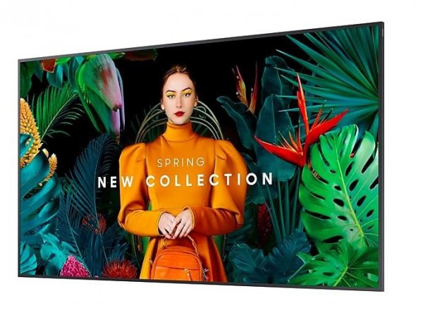 Samsung Monitor profesjonalny QB43C 43 cale Błyszczący 16h/7 350(cd/m2) 3840x2160 (UHD) S10 Player (Tizen 7, VXT Ready) WiFi/BT 