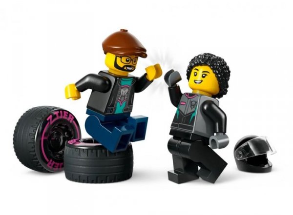 LEGO Klocki City 60406 Samochód wyścigowy i laweta