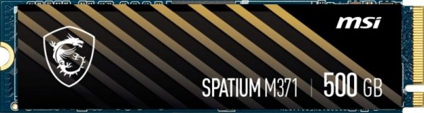MSI Dysk SSD SPATIUM M371 500GB M.2 PCIe3 2200/1150MB/s