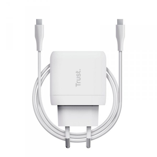 Trust Ładowarka MAXO  USB-C 45W biala