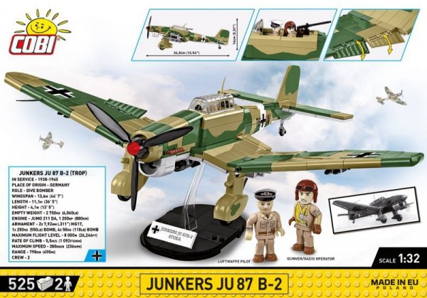Cobi Klocki Klocki Junkers Ju 87 B-2