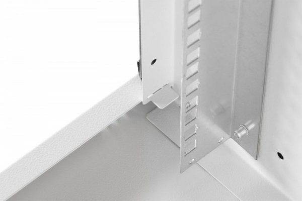 Digitus Szafa sieciowa wisząca 19&quot; 4U, SOHO PRO 240 x 540 x 400 mm, nośność 60kg, drzwi szyba, niezłożona, Szara
