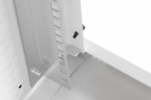 Digitus Szafa sieciowa wisząca 19&quot; 7U, SOHO PRO 370 x 540 x 400 mm, nośność 60kg, drzwi szyba, niezłożona Szara