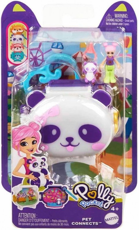 Mattel Figurka Polly Pocket + panda