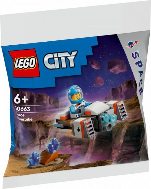 LEGO Klocki City 30663 Kosmiczny latający motocykl