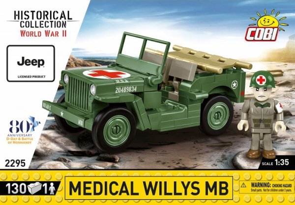 Cobi Klocki Klocki Medical Willys MB