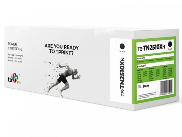 TB Print Toner do Brother TN2510XL TB-TN2510XN BK 100% nowy