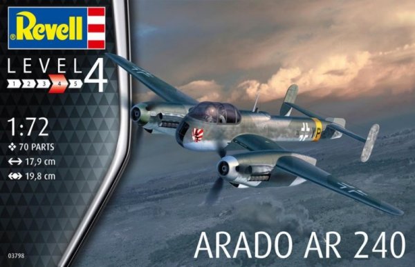 Revell Model plastikowy Arado AR-240 1/72