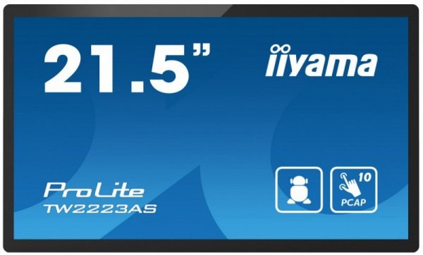 IIYAMA Monitor ProLite 21.5 cala TW2223AS-B2 POJ.10PKT.24/7,ANDROID