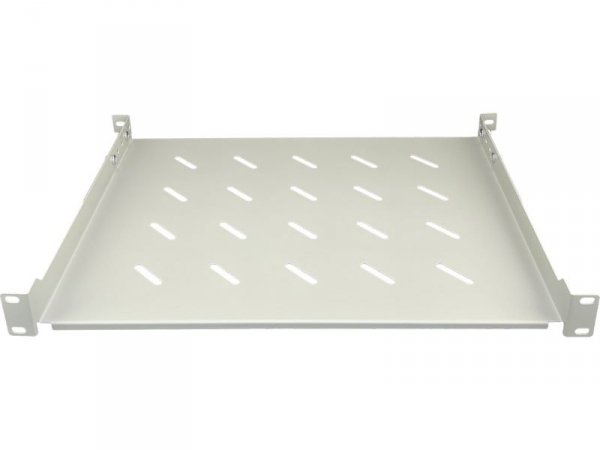 ALANTEC Półka stała 19 cali 1U głębokość 350mm Szara