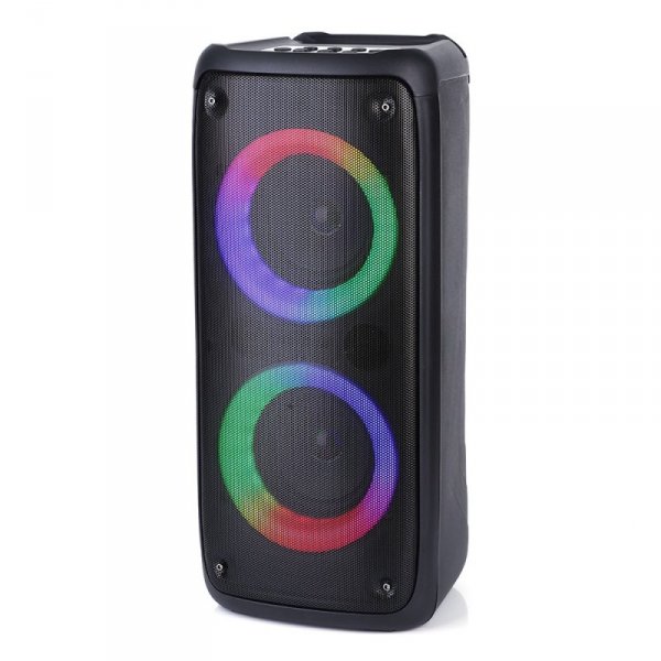 Media-Tech Głośnik FUNBOX BT MT3181 Bluetooth 5.0/TWS/MP3/MicroSD/USB/AUX/Equalizer/Jack 6.3/RGB/USB-C/ RMS 40W/PMPO 1000W