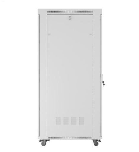 Lanberg Szafa stojąca rack 19&#039;&#039; 42U 800x1000 szara drzwi szkalne flat pack