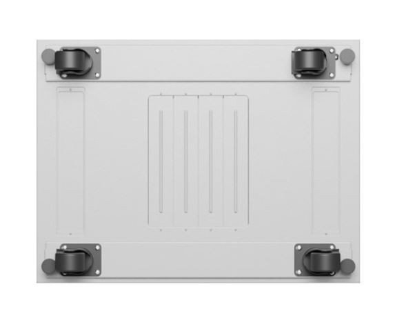 Lanberg Szafa stojąca rack 19&#039;&#039; 42U 600x800 szara drzwi szklane flack pack