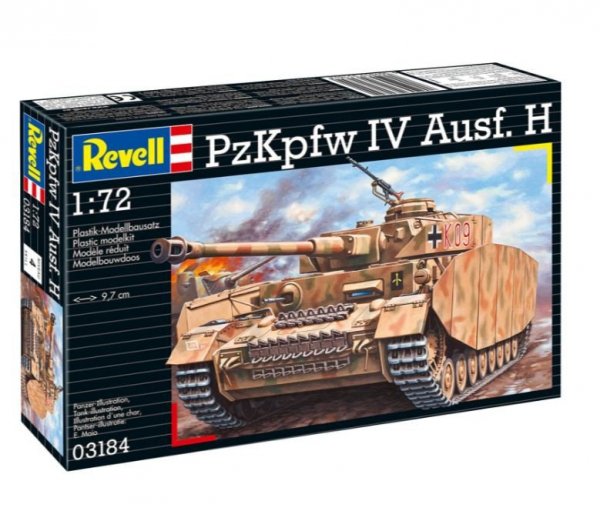 Revell Model plastikowy PZKPFW. IV Ausf H 1/72