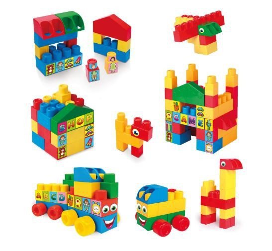 Wader Klocki 51 elementów Big Blocks