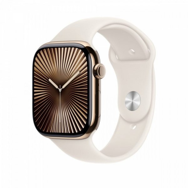 Apple Pasek sportowy w kolorze księżycowej poświaty do koperty 46 mm - rozmiar M/L