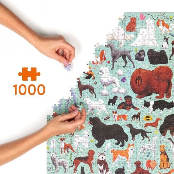 CzuCzu Puzzle Puzzlove Psy 1000 elementów