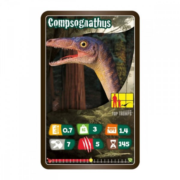 Winning Moves Gra Top Trumps Dinozaury
