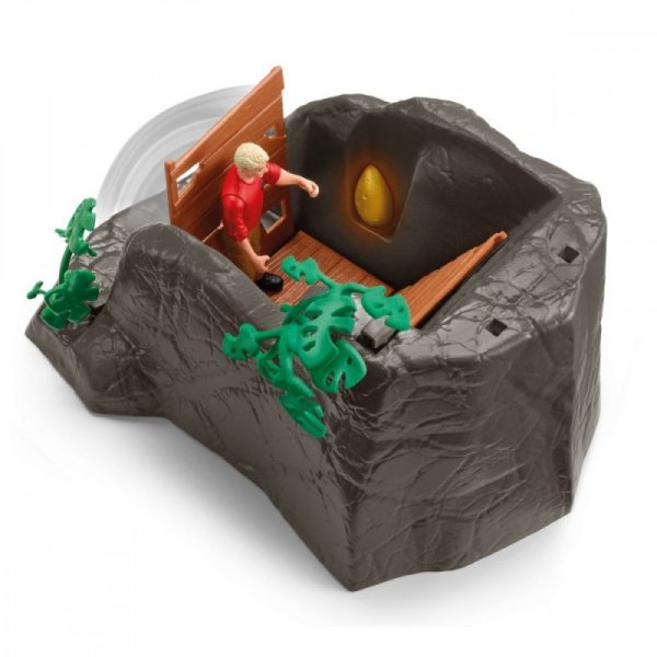 Schleich Zestaw figurek Podbój świątyni dinozaurów