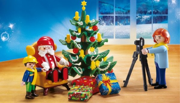 Playmobil Zestaw z figurkami Christmas 5753 Zdjęcie ze Świętym Mikołajem