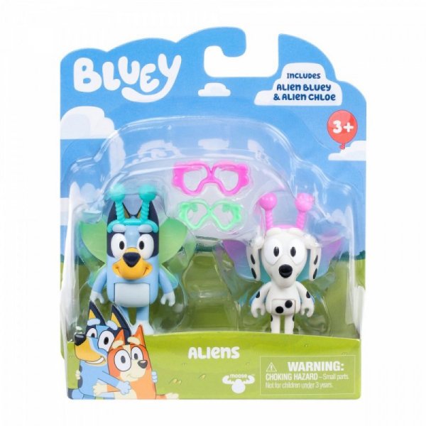Tm Toys Zestaw figurek Bluey 2-pak Baby Bluey i Chloe