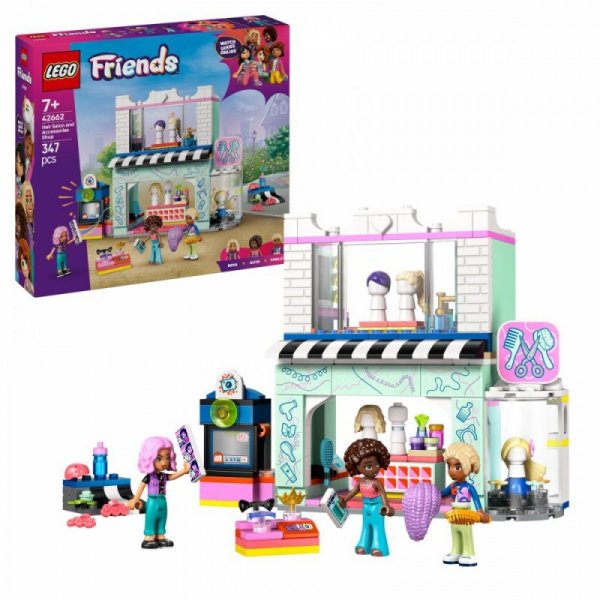 LEGO Klocki Friends 42662 Salon fryzjerski i sklep z ozdobami