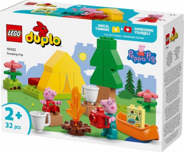 LEGO Klocki DUPLO Peppa Pig 10452 Wyprawa na biwak