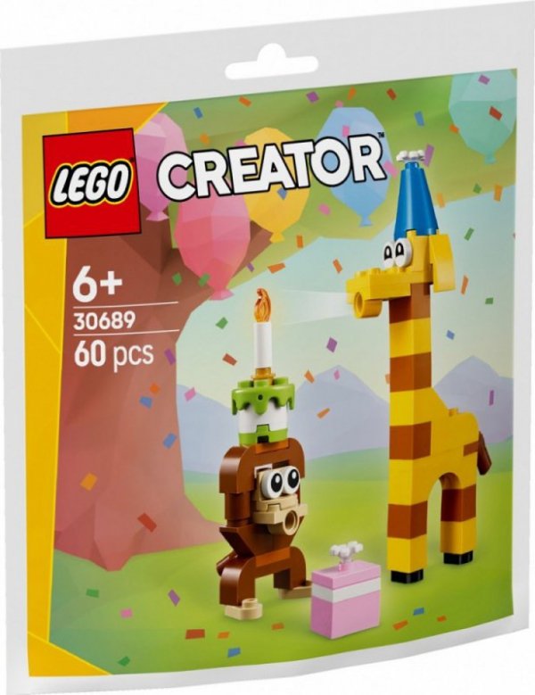 LEGO Klocki Polybag Display MIX 52 sztuki