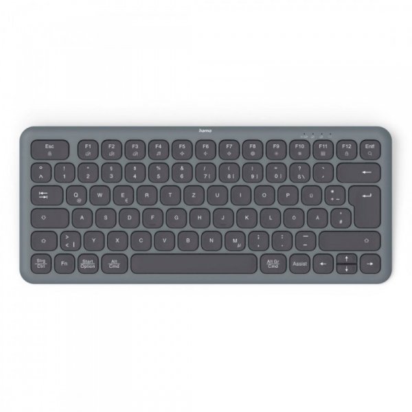 Hama Zestaw klawiatura i mysz WKM-500 Czarno-szara