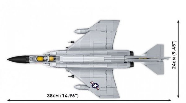 Cobi Klocki Klocki Armed Force F-4 Phantom II 703 elementów