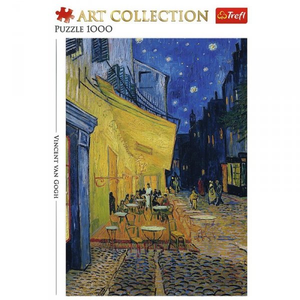 Trefl Puzzle 1000 elementów Art Collection Taras kawiarni w nocy