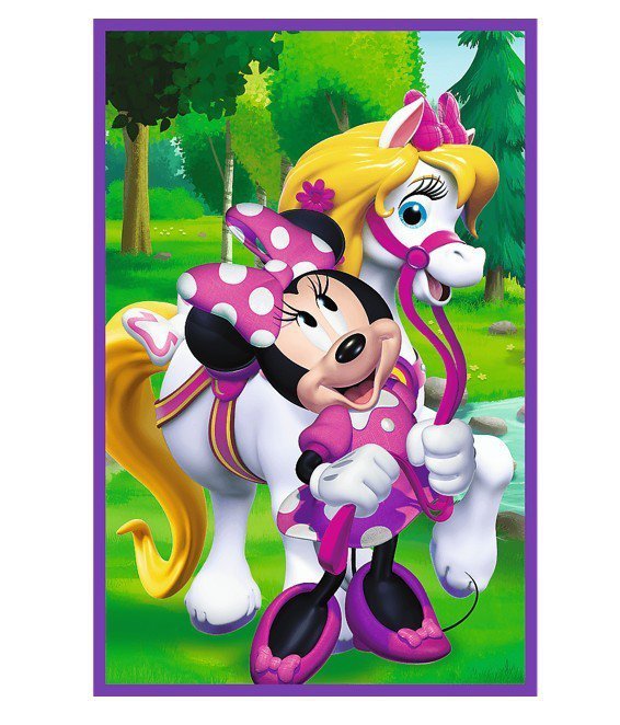 Trefl Puzzle 3x80 elementów Minnie i przyjaciele
