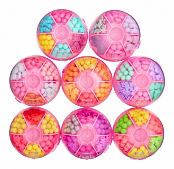 MGA Lalka L.O.L. Surprise Hair Beads Tots Display 33 sztuki