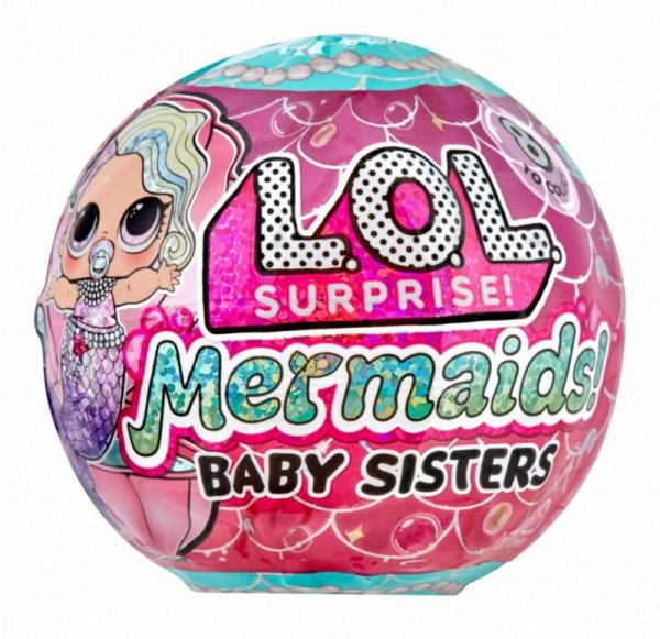 MGA Lalka L.O.L. Surprise Mermaids Baby Sisters display 12 sztuk