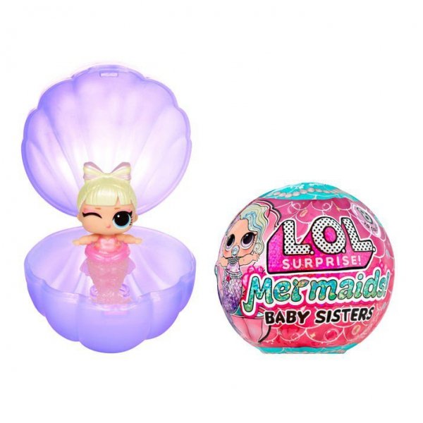 MGA Lalka L.O.L. Surprise Mermaids Baby Sisters display 12 sztuk