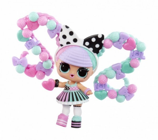 MGA Lalka L.O.L. Surprise Hair Beads Tots Display 12 sztuk