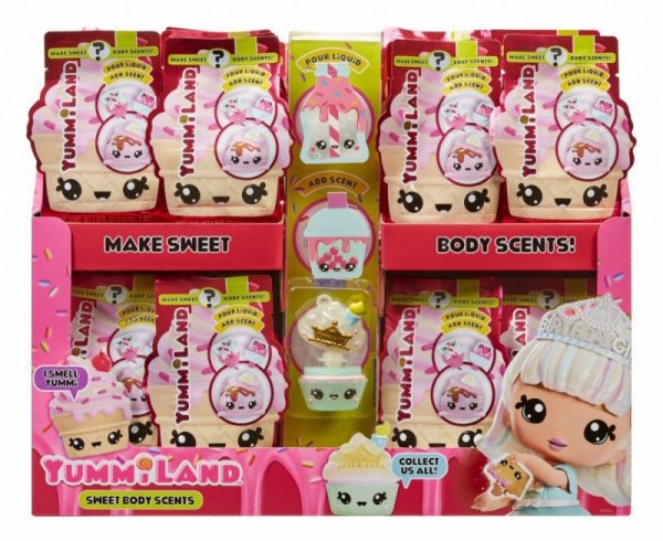 MGA Figurka Yummiland Num Noms Body Scent Display 24 sztuki