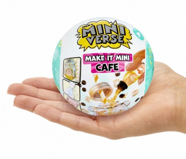 MGA Figurki Miniverse Make It Mini Foods: Cafe Display 24 sztuki
