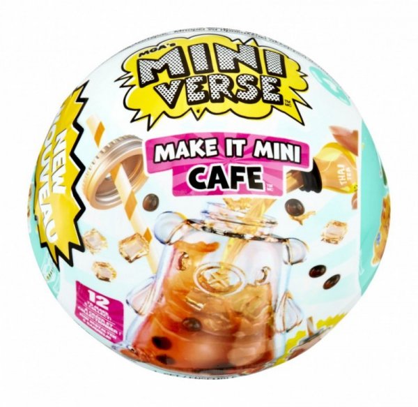 MGA Figurki Miniverse Make It Mini Foods: Cafe Display 24 sztuki