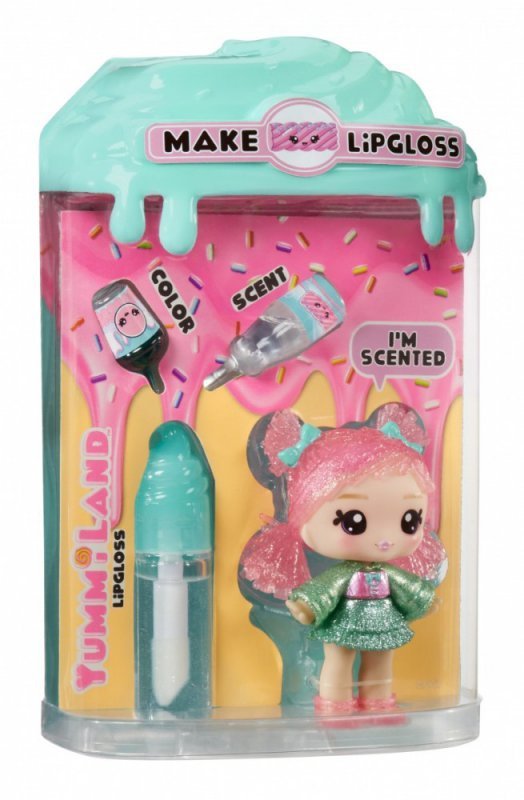 MGA Lalka Yummiland Lip Gloss S2, Susie Sour Straw